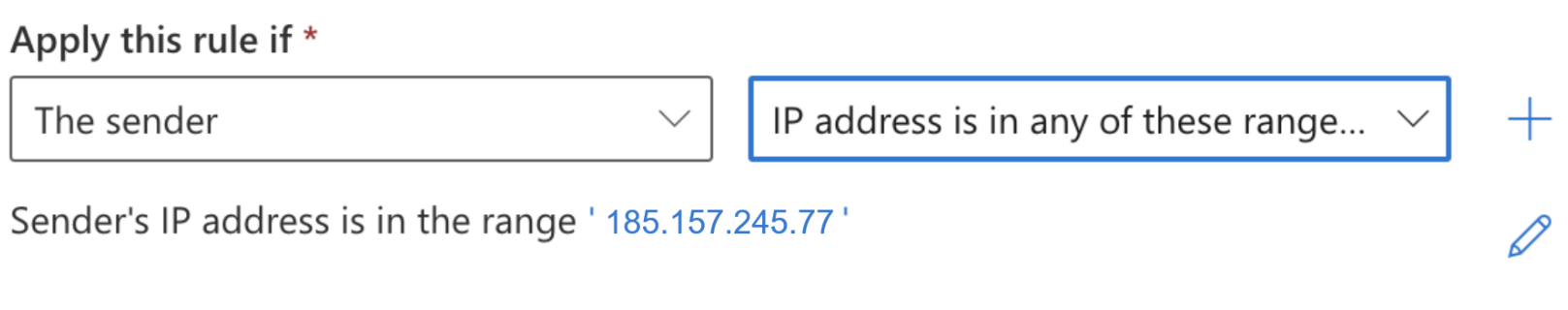 Configuration IP quarantaine