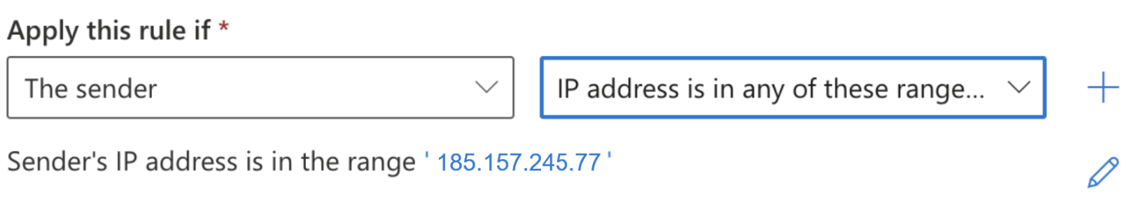 Création nouvelle règle